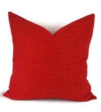 Load image into Gallery viewer, Harlequin Bakari Weaves Azizi Cherry Red Pillow Cover
