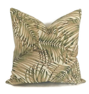 Palm Tree Leafs Outdoor Pillow Cover