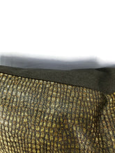 Load image into Gallery viewer, Brown and Gold Animal/Reptile/Alligator Print Square Pillow Cover
