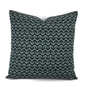 Holly Hunt Anchors Aweigh in Turqs and Caicos Accent Pillow Cover - 20" x 20"