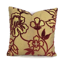 Load image into Gallery viewer, 16&quot; x 16&quot; Jane Churchill Mayburgh in the color Red Pillow Cover
