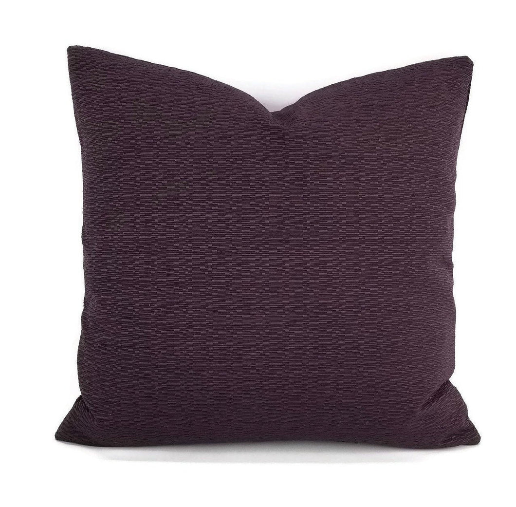 Jim Thompson Naxos in the color Eggplant Pillow Cover - 20