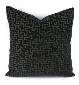 Pindler Segovia in the color Ebony Pillow Cover