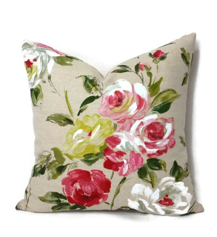 Manuel Canovas Camilla in the color Ete Pillow Cover