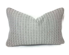 Load image into Gallery viewer, 11.5&quot; x 18&quot; Weitzner Retreat in the color Smoke Lumbar Pillow Cover
