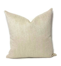 Load image into Gallery viewer, Casamance Mineral in the color Uni Cream Pillow Cover
